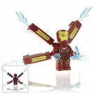 Minifigure Iron Man Avengers Infinity War Marvel Super Heroes Building Lego Blocks Toys
