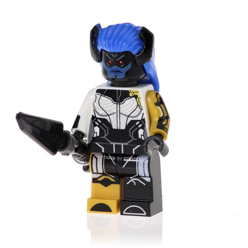 Minifigure Proxima Midnight Avengers Infinity War Marvel Super Heroes Building Lego Blocks Toys