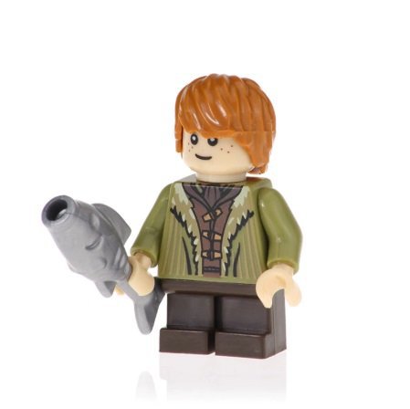 Minifigure Bain son of Bard from Hobbit Lord of the Rings Building Lego Blocks Toys