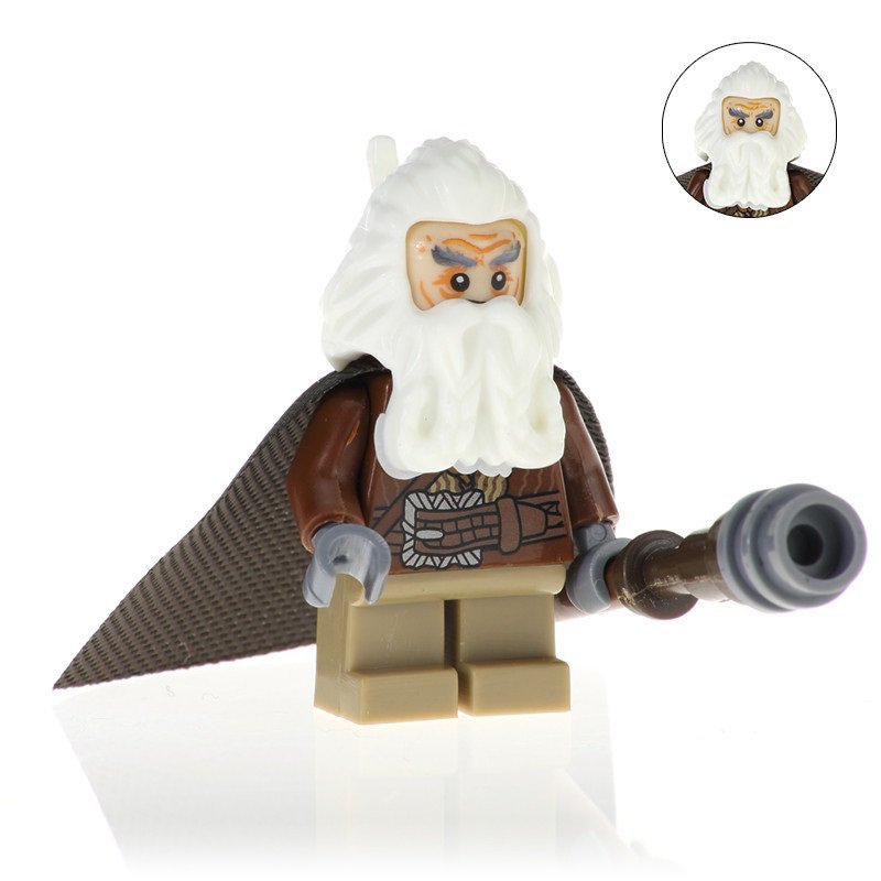 Minifigure Oin Dwarf from Hobbit Lord of the Rings Building Lego Blocks ...