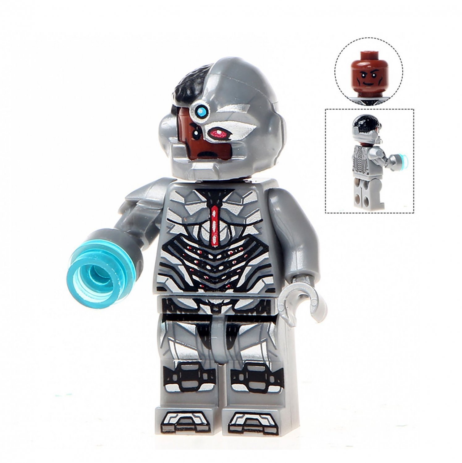 Minifigure Cyborg DC Comics Super Heroes Building Lego Blocks Toys