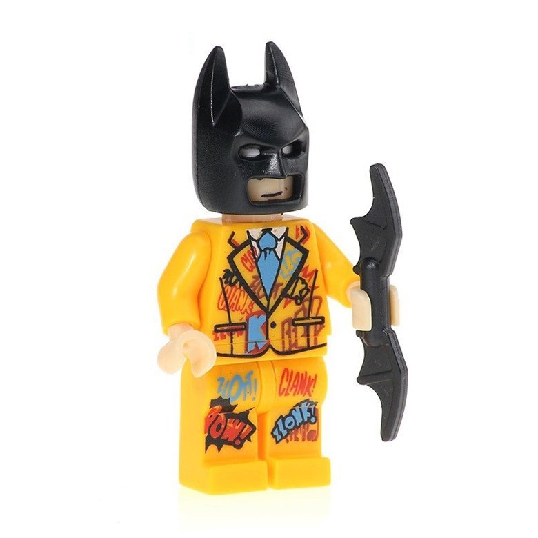 Minifigure Batman Comics Tuxedo DC Comics Super Heroes Building Lego Blocks Toys