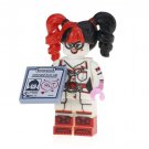 Minifigure Harley Quinn Nurse Suit DC Comics Super Heroes Building Lego Blocks Toys