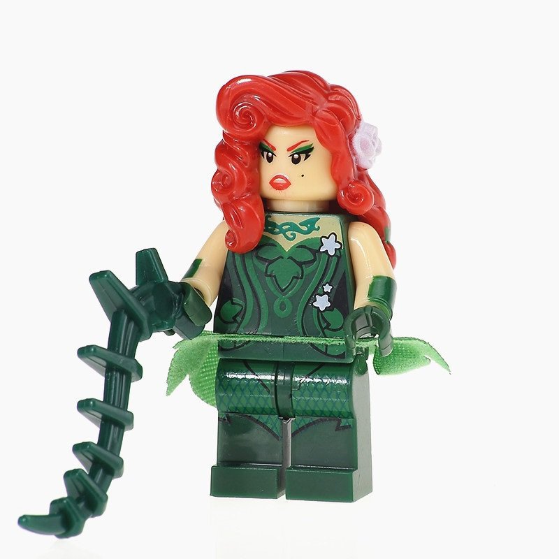 Minifigure Poison Ivy from Batman Movie DC Comics Super Heroes Building Lego Blocks Toys