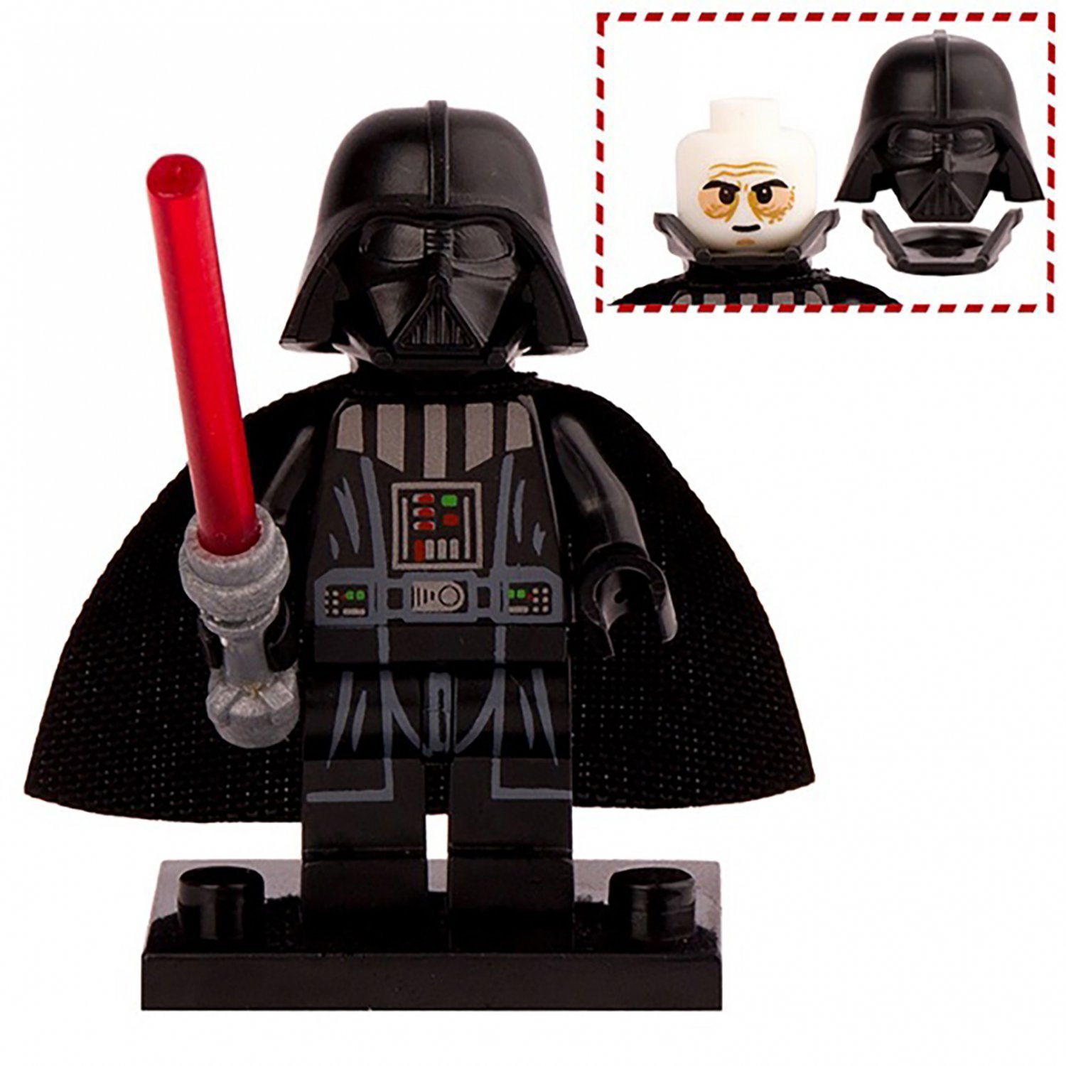 Minifigure Darth Vader Star Wars Building Lego Blocks Toys