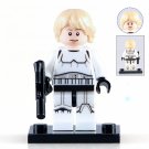 Minifigure Luke Skywalker Stormtrooper Suit Star Wars Building Lego compatible Blocks Toys