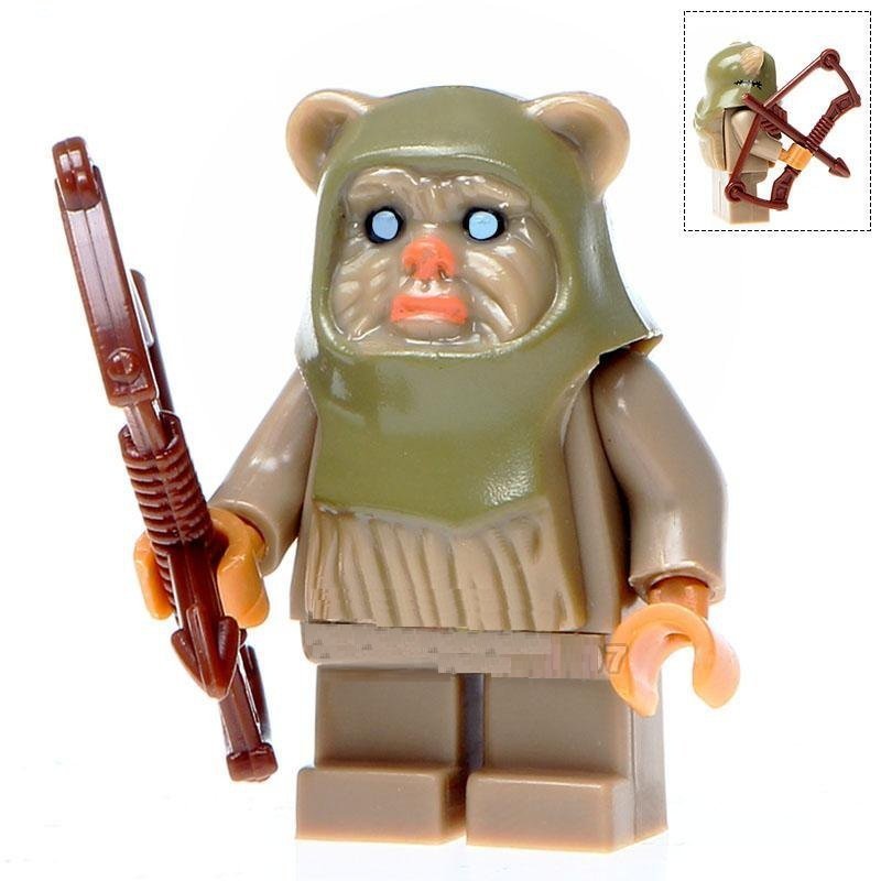Minifigure Wuta Ewok Archer Star Wars Building Lego compatible Blocks Toys