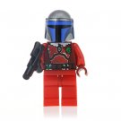 Minifigure Jango Fett Christmas Santa Suit Star Wars Building Lego compatible Blocks Toys