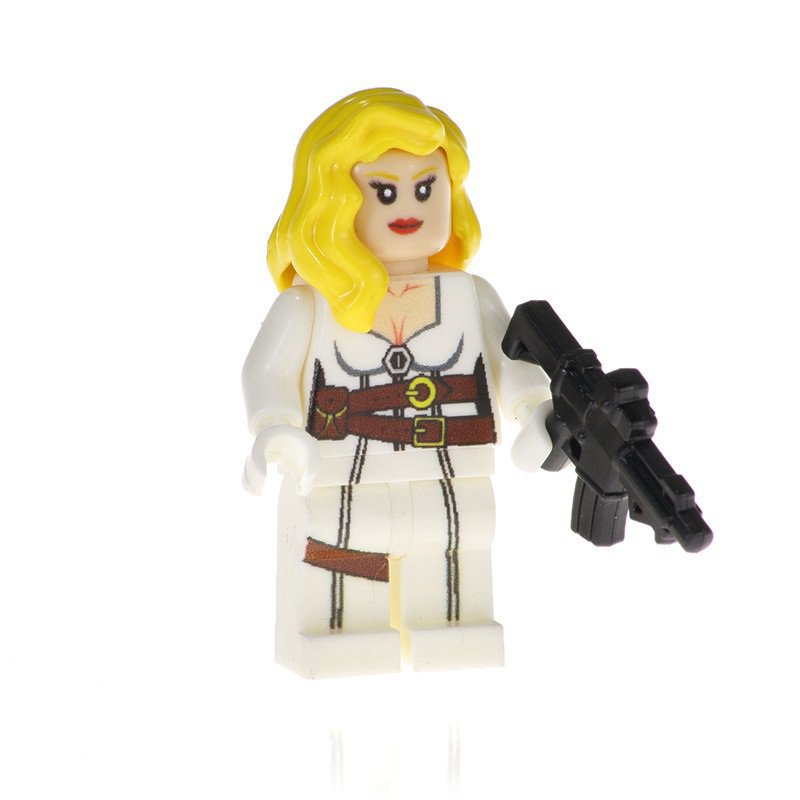 Minifigure Agent 13 Sharon Carter S.H.I.E.L.D. Marvel Super Heroes Building Lego Blocks Toys