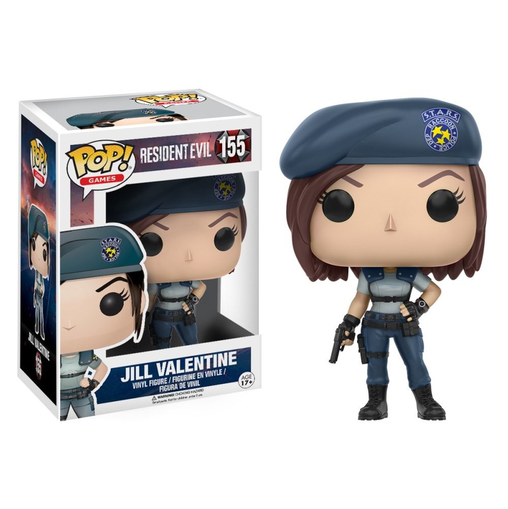 Funko POP! Jill Valentine #155 Resident Evil Vinyl Action Figure Toys