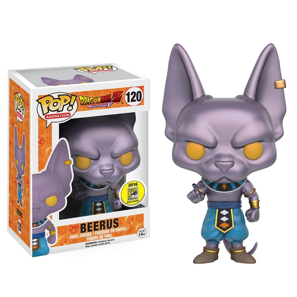 Funko POP! Beerus #120 Dragon Ball Z Vinyl Action Figure Toys