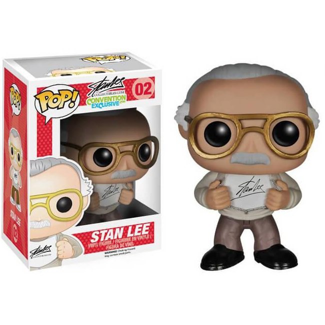 Funko POP! Stan Lee #02 Marvel Comics Vinyl Action Figure Toys