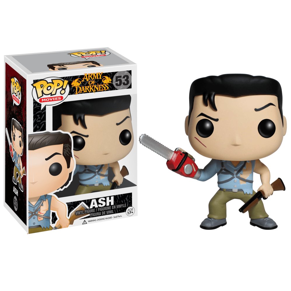 Funko POP! Ash 53 Army of Darkness Horror Movie Vinyl Action Figure Toys
