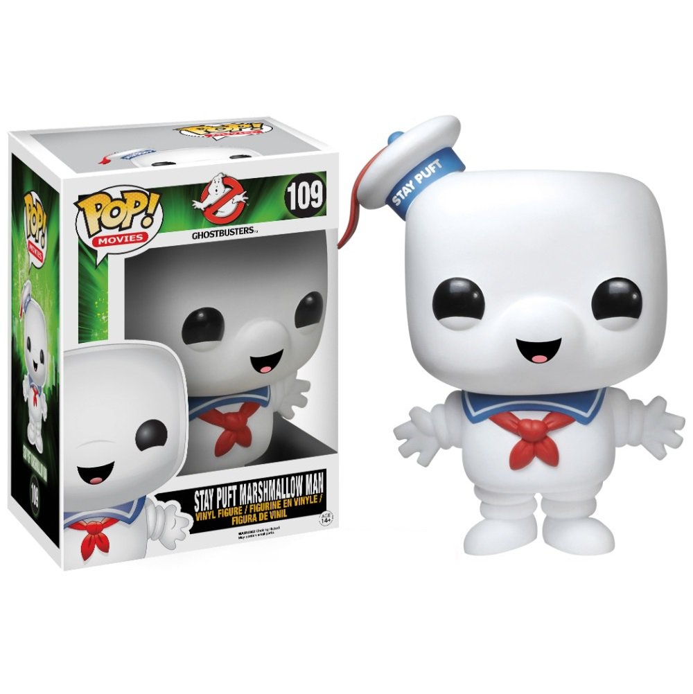 Funko POP! Stay Puft Marshmallow Man #109 Ghostbusters Vinyl Action ...