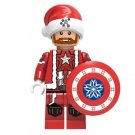 Captain America Steve Rogers Christmas Minifigure Marvel Super Heroes