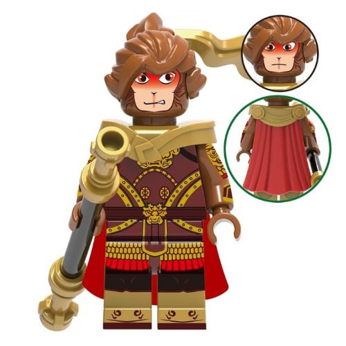 Sun Wukong The Monkey King Mandarin Chinese Mythology Anime Minifigure