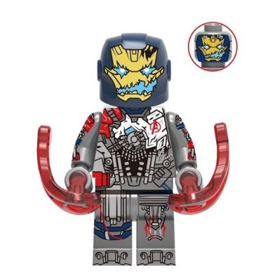 Damaged Ultron Avengers Minifigure Marvel Super Heroes