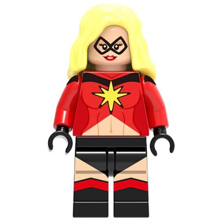 Mrs. Marvel Minifigure Marvel Super Heroes