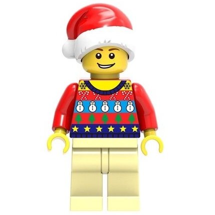 Christmas Boy Minifigure Christmas