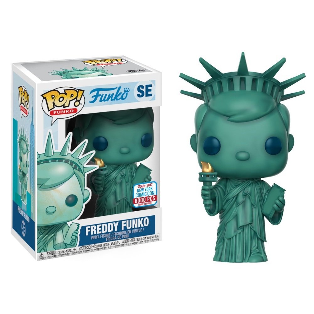 Funko POP! Freddy Funko (Statue of Liberty) #SE Vinyl Action Figure Toys