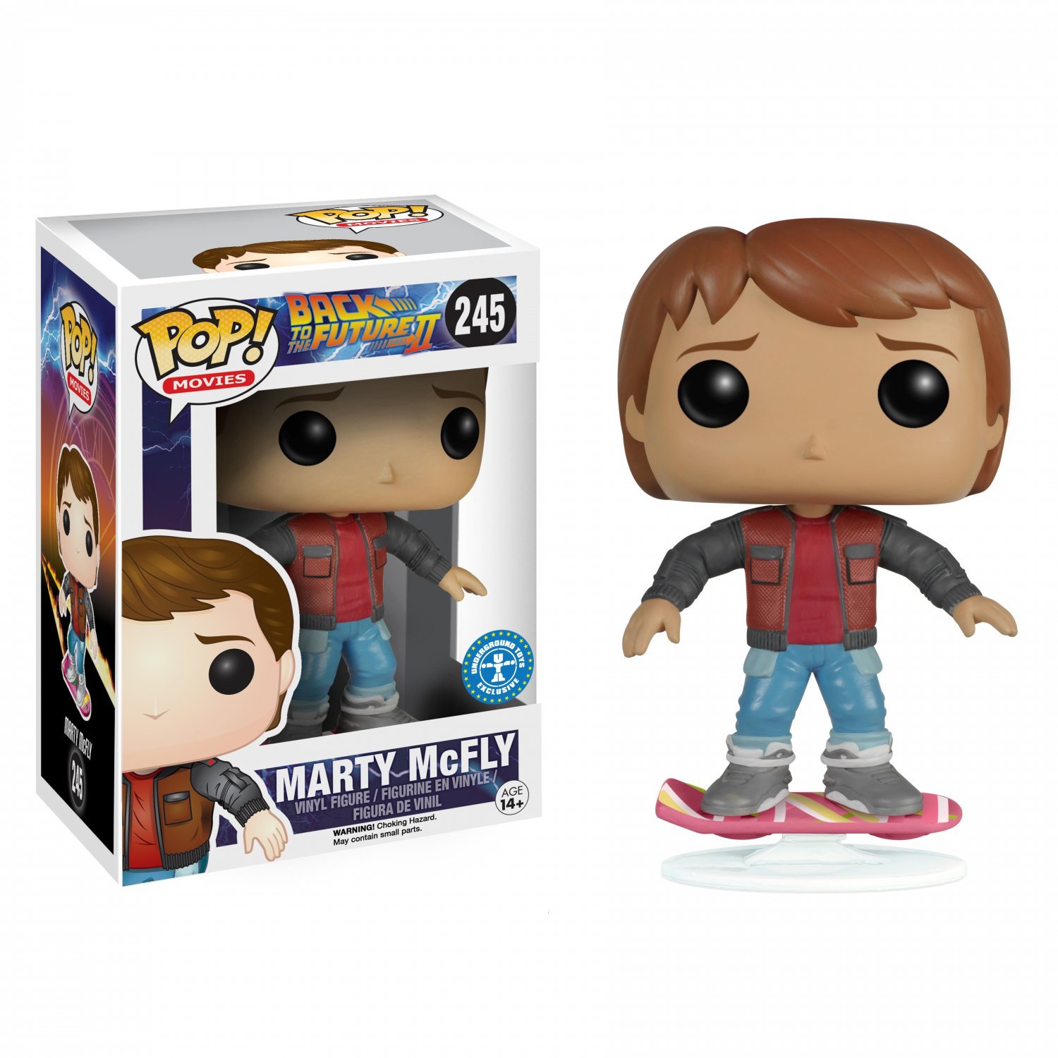 Funko POP! Marty McFly 245 Back to the Future Vinyl Action Figure Toys