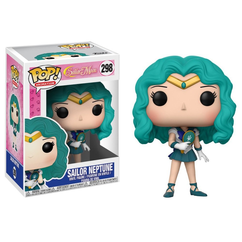 Funko POP! Sailor Neptune #298 Sailor Moon Anime Vinyl Action Figure Toys
