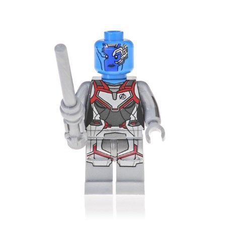 Minifigure Nebula Quantum Suit Avengers EndGame Marvel Super Heroes Building Lego Compatible Blocks