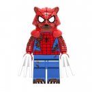 Minifigure Spider-Man Werewolf Marvel Super Heroes Building Lego compatible Blocks Toys