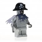 Ghost Zombie Captain Minifigure Pirates of the Caribbean Lego compatible Blocks