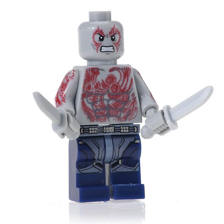 Drax Guardians of the Galaxy Avengers Marvel Super Heroes Lego ...