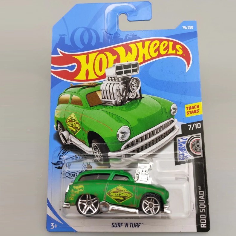 2020 Hot Wheels Surf N` Turf Rod Squad 7/10 79/250 Car Toys Model 1:64
