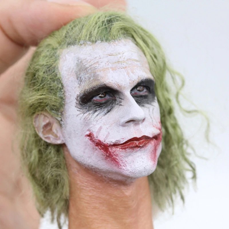 1/6 Joker Head DC Comics Super Heroes for 1/12 Action Figures Toys Hobby Games