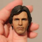 1/6 Han Solo Head Star Wars Harrison Ford for 1/12 Action Figures Toys Hobby Games