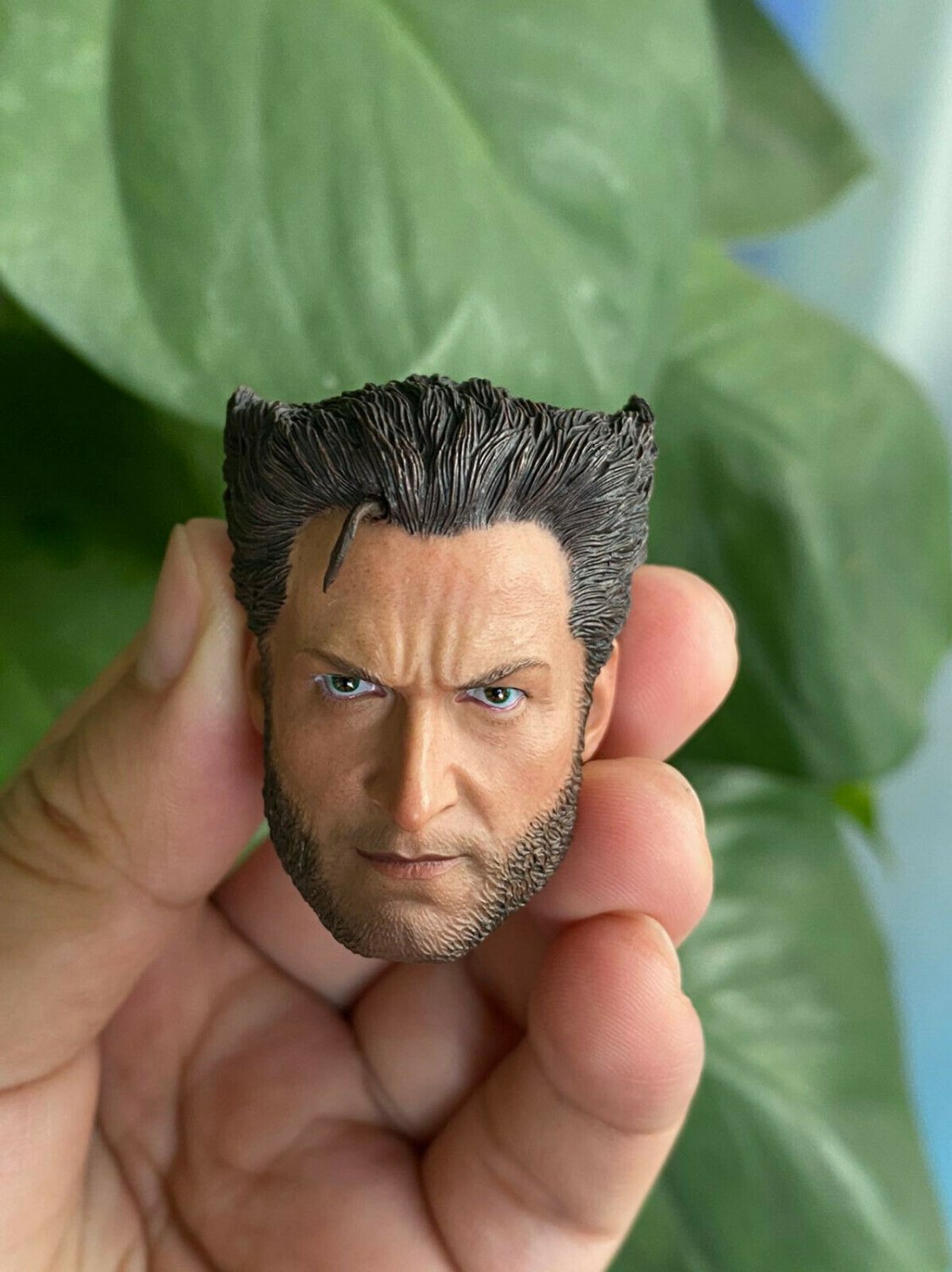 1/6 Wolverine Head Logan X-Men Hugh Jackman Marvel Super Heroes 1/12 Action Figures Toys Hobby Games