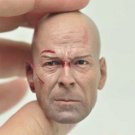 1/6 Bruce Willis Head Die Hard Movie Cinema for 1/12 Action Figures Toys Hobby