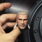 1/6 Geralt of Rivia Head The Witcher 3: Wild Hunt Game for 1/12 Action Figures Toys Hobby Games