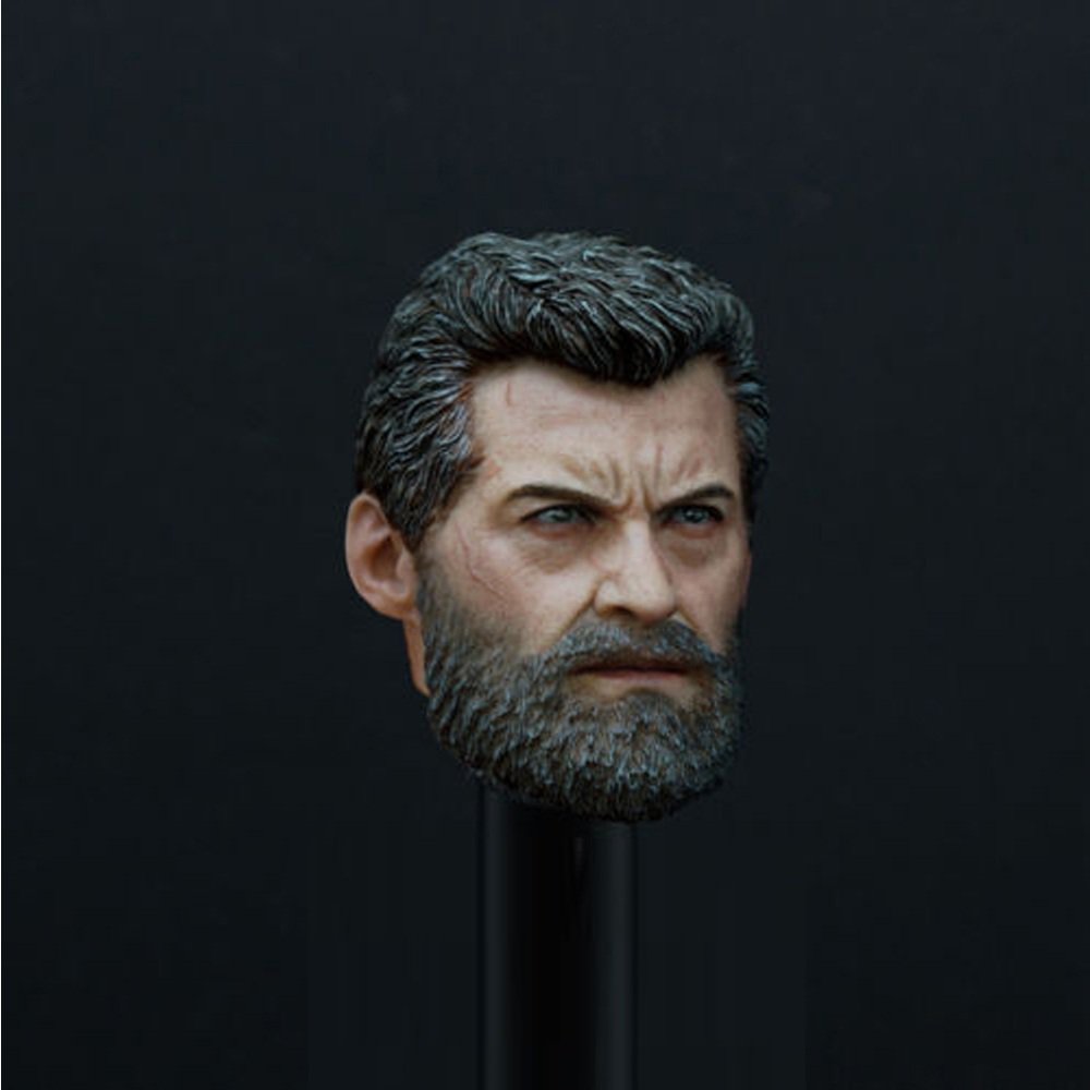 1/6 Logan Head Wolverine X-Men Hugh Jackman Marvel Super Heroes 1/12 Action Figures Toys Hobby Games