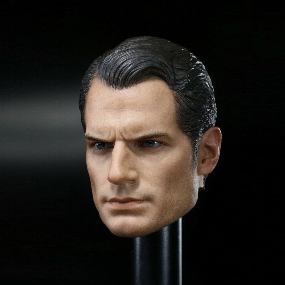 1/6 Superman Head Justice League Henry Cavill DC Comics Super Heroes 1/12 Action Figures