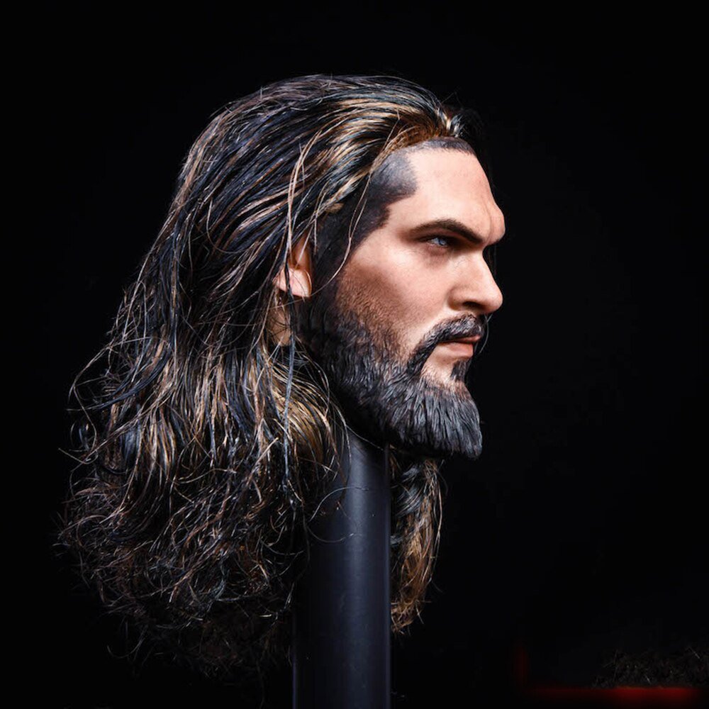 1/6 Aquaman Head Jason Momoa DC Comics Super Heroes for 1/12 Action ...