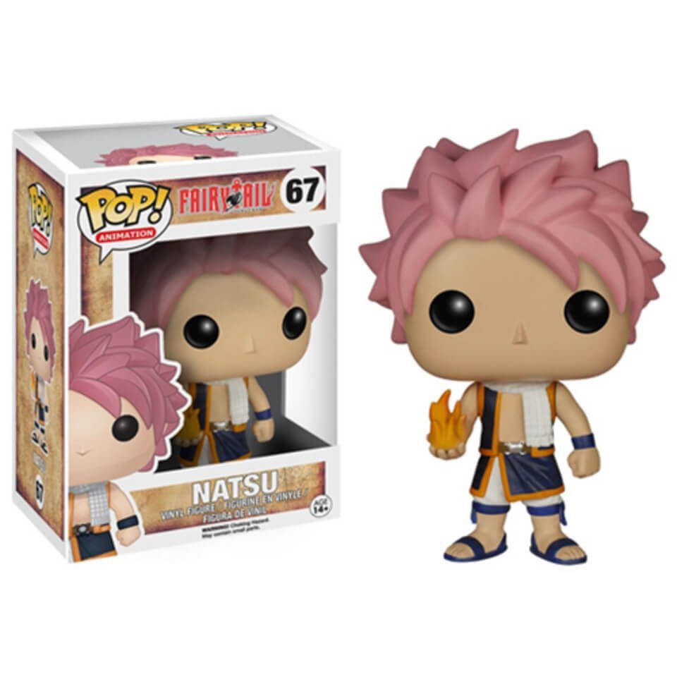 Funko POP! Natsu #67 Fairy Tail Anime Manga Movie Vinyl Action Figure Toys