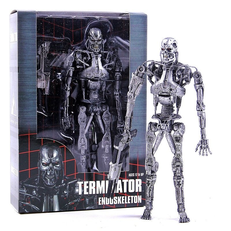 NECA T-800 Endoskeleton Terminator 2 Judgment Day Action Figure Toys
