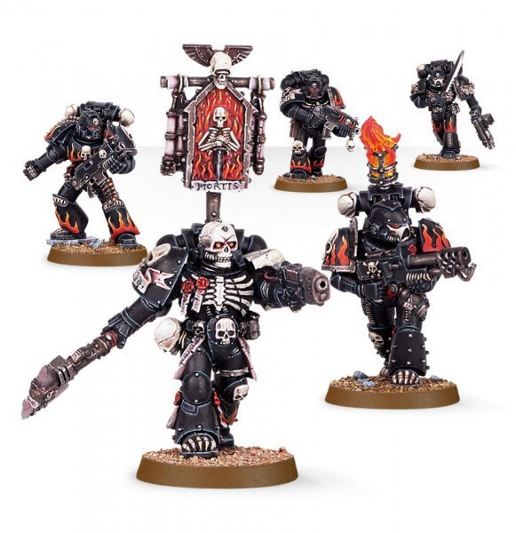 5pcs Legion of the Damned Squad Space Marines Imperial Army Warhammer 40k Forge World