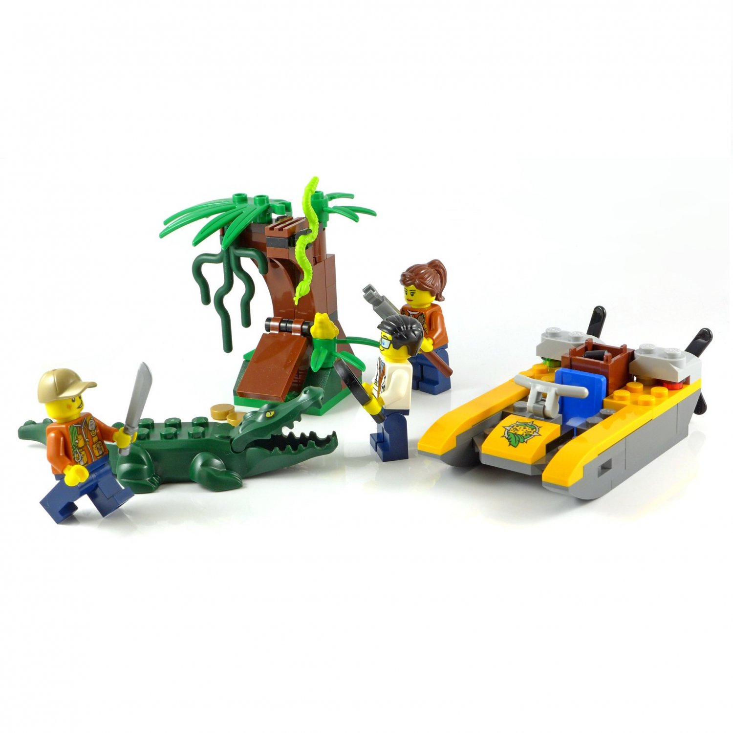 Jungle Starter Set City Building Blocks Toys Compatible 60157 Lego Lepin King Bela Lele 10708