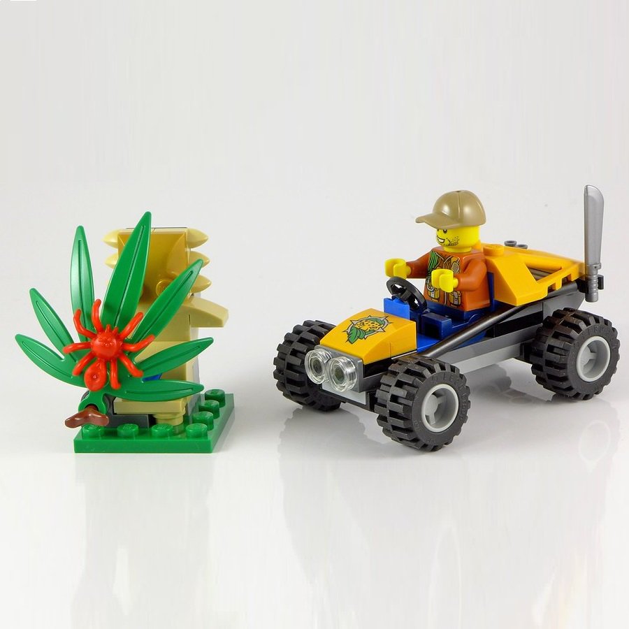 Jungle Buggy City Building Blocks Toys Compatible 60156 Lego Lepin King Bela Lele 10707