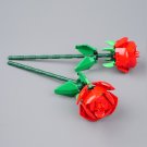 Roses Flowers Botanical Boosters Building Blocks Compatible 40460 Lego Lepin King Bela 11648