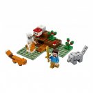 The Taiga Adventure Minecraft Building Blocks Toys Compatible 21162 Lego Lepin King Bela Lele 11472