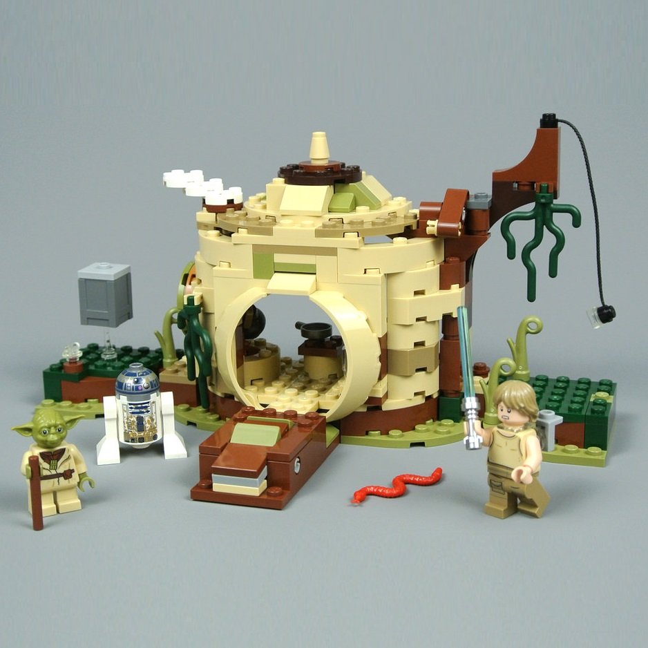 Yoda's Hut Star Wars Building Blocks Compatible 75208 Lego Lepin King Bela Lele 10904