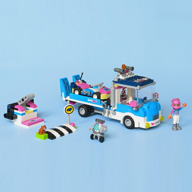 Service & Care Truck Friends Building Blocks Compatible 41348 Lego Lepin King Bela Lele 01069