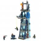 Avengers Tower Battle Marvel Heroes Building Blocks Compatible 76166 Lego Lepin Bela Lari 11564