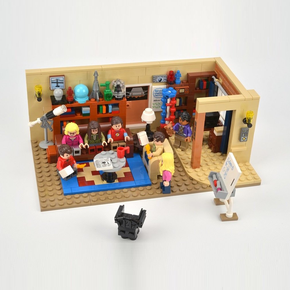 The Big Bang Theory Ideas Building Blocks Compatible 21302 Lego Lepin ...